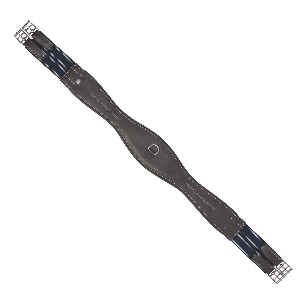 Equestrian Comfort Leather Girth – Contoured Horse Girth with Padded Interior