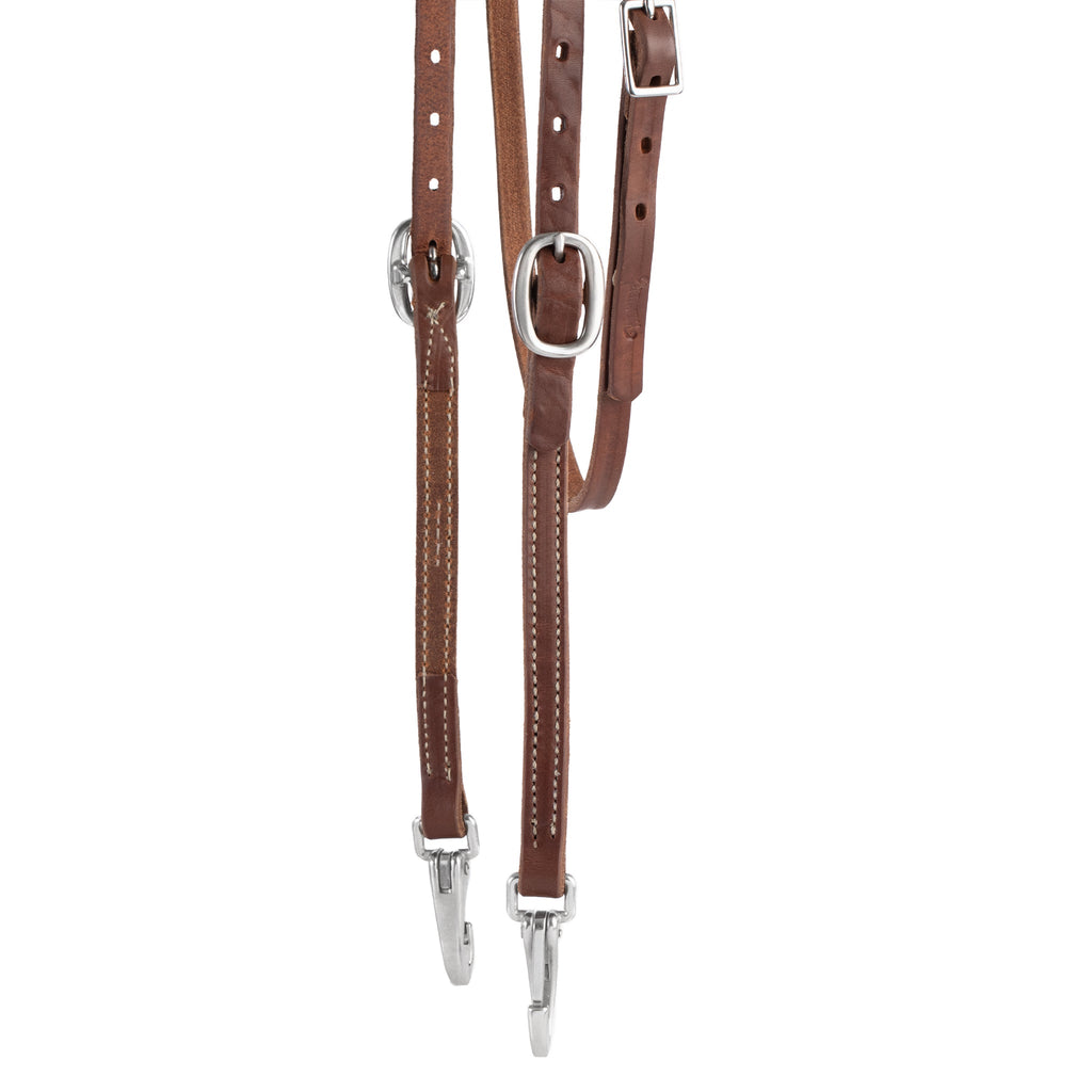 Working-Ride Hermann Oak Leather Headstall – Browband & Sliding Ear