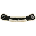 SoftFlex Anatomical Dressage Girth – Short Comfort Girth with Woven Fur Lining & Elastic