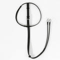 Raised Leather Standing Martingale with Double Stitch Detail – Adjustable Training Tack