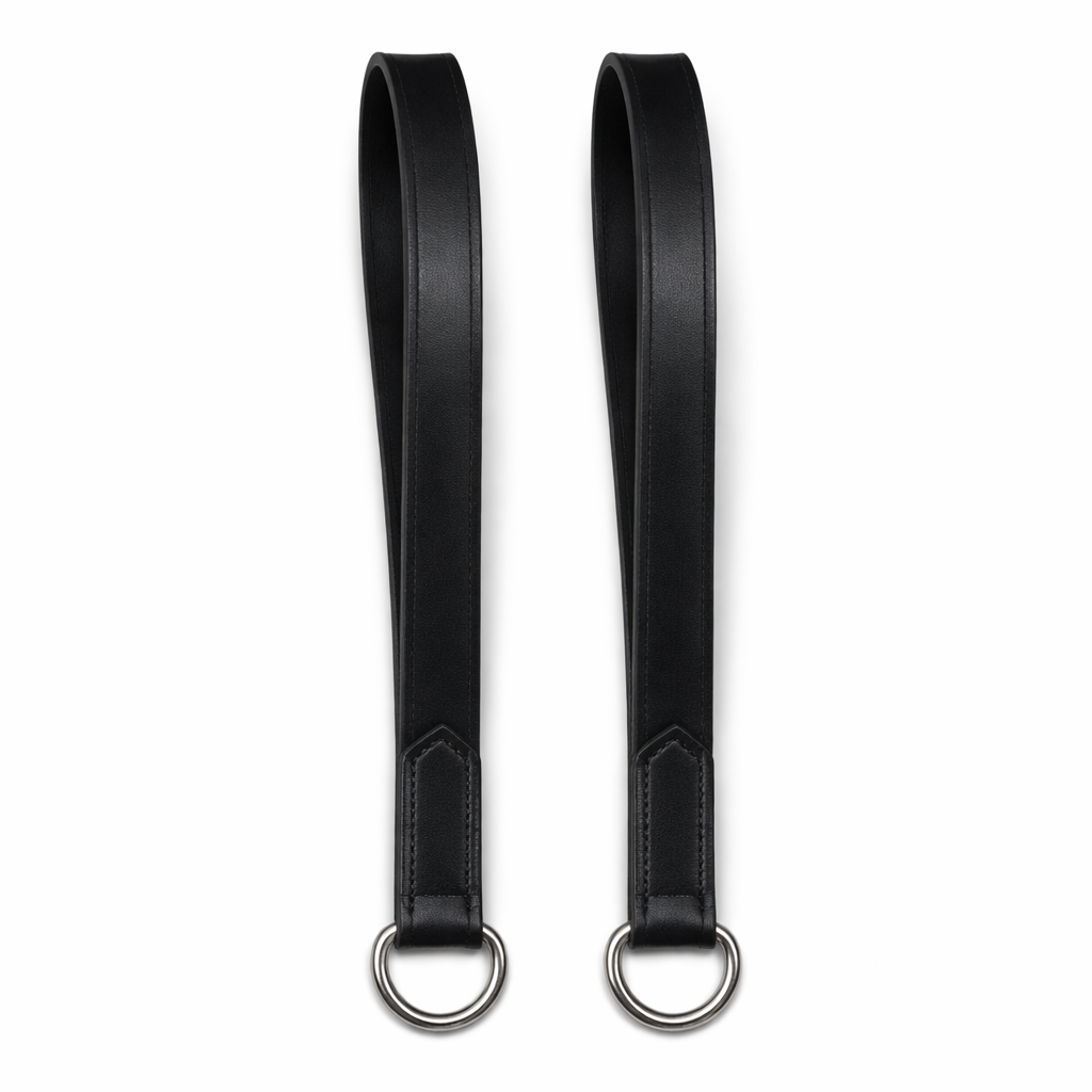 Genuine Leather & Rope Riding Reins – Handcrafted Equestrian Reins with Secure Bit Attachments