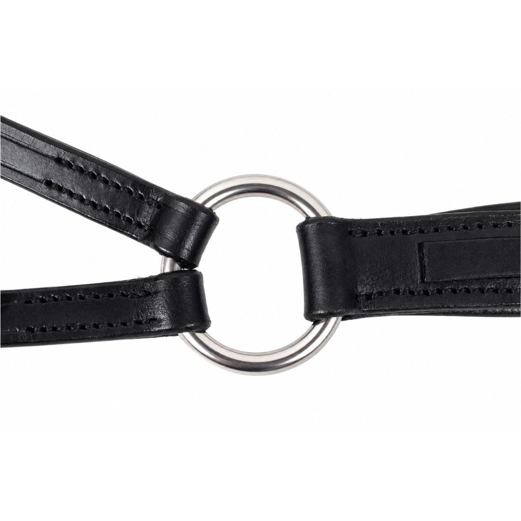 Customizable Empty Channel Figure 8 Leather Grackle Noseband – 8 mm & 10 mm