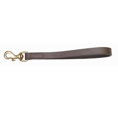 10 and 12 Feet Genuine Leather Traffic Dog Leash – Handcrafted Short Control Leash with Padded Handle