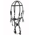 Elite Performance Anatomical Leather Jump Bridle – Handcrafted English Bridle for Comfort & Precision