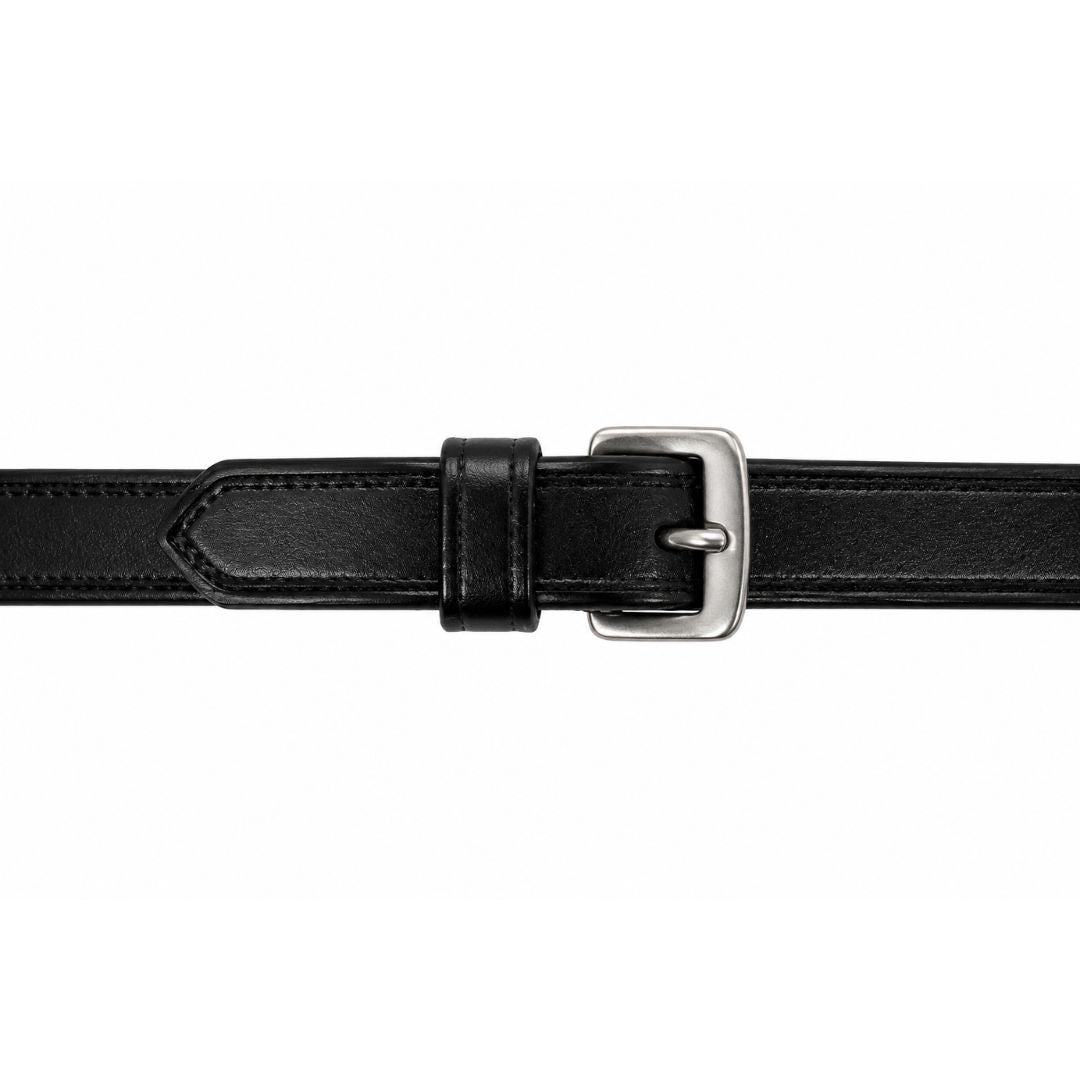 Elite Comfort Dressage Bridle – Anatomical Buffalo Leather Crank Bridle with Flash Attachment & Loop Keeper