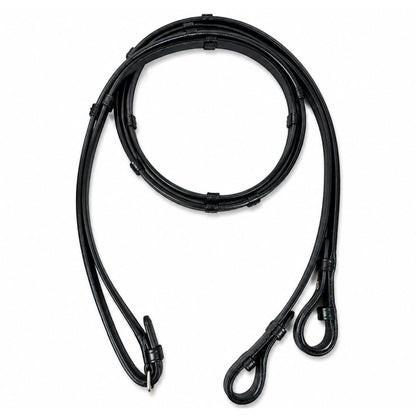 Elite Comfort Dressage Bridle – Anatomical Buffalo Leather Crank Bridle with Flash Attachment & Loop Keeper