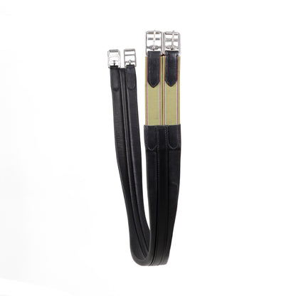 Chafeless Genuine Leather Horse Girth – Soft Comfort Girth with Smooth Finish & Roller Buckles