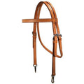 Premium Vegetable-Tanned Buffalo Leather Horse Headstall – Durable Western Bridle for Training & Everyday Riding