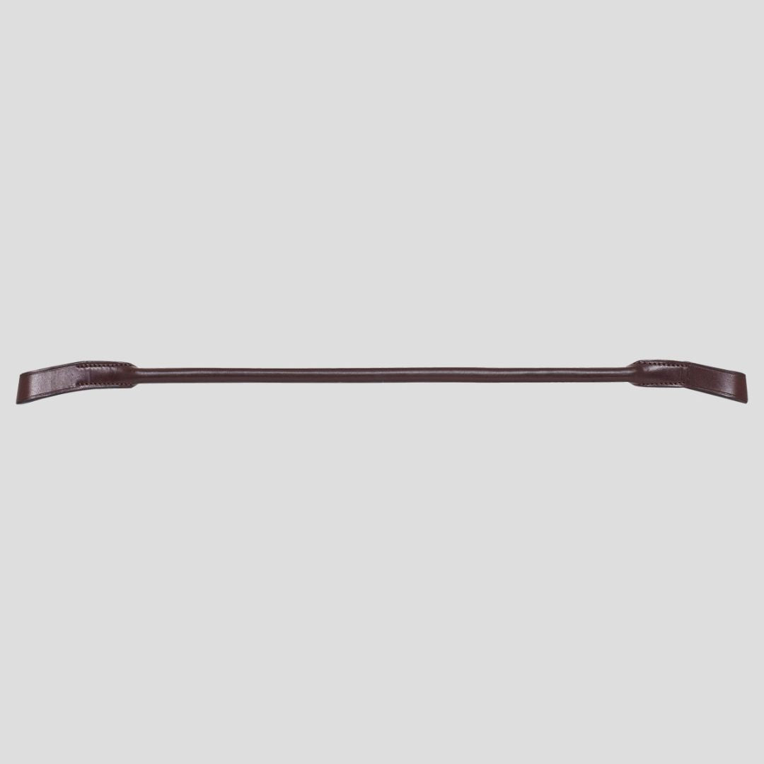 Premium Rolled Genuine Leather Browband – Handcrafted English Bridle Accessory