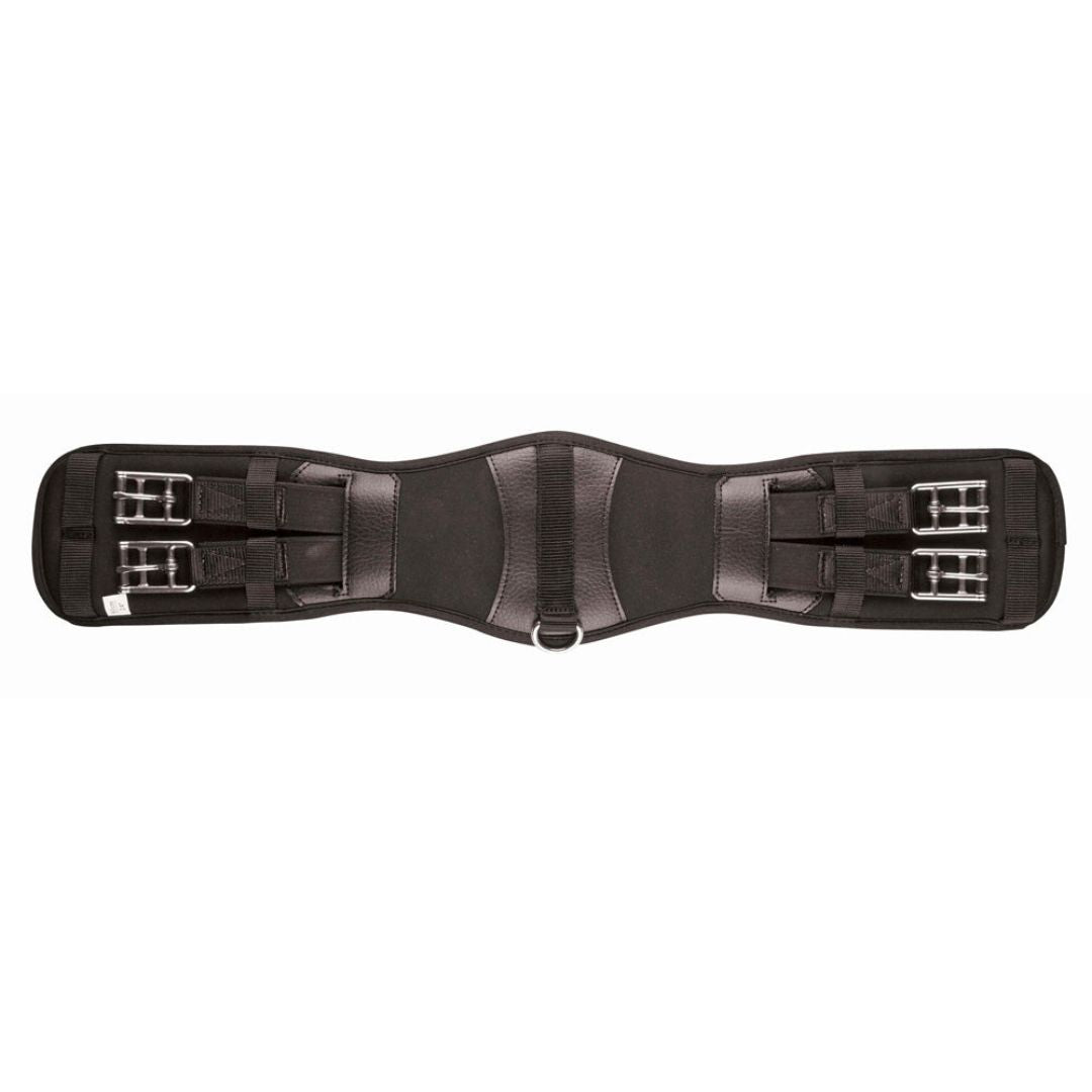 Adaptive Comfort Memory Foam Dressage Girth – Anti-Chafe Padded Horse Girth with Elastic Ends