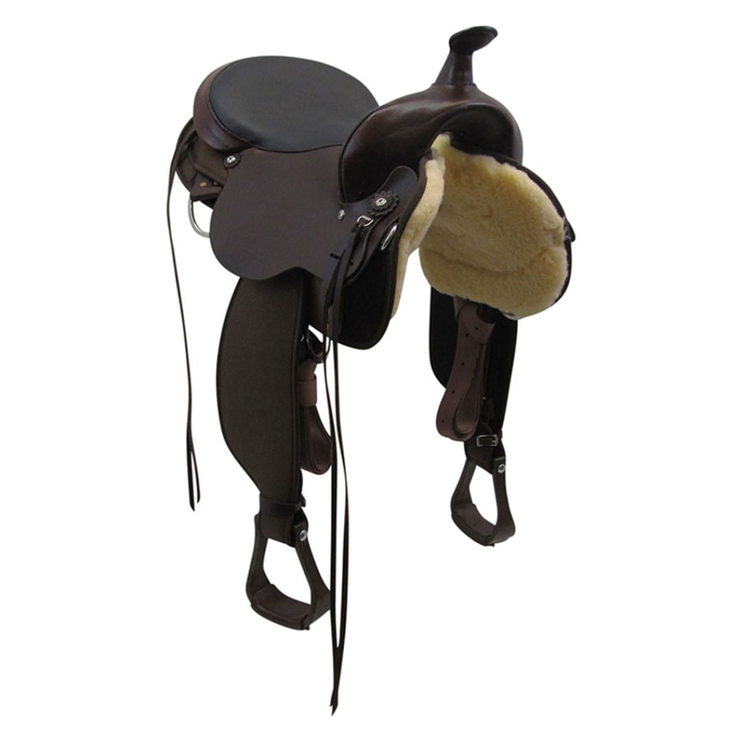 Alabama TrailFlex Gaited Saddle – Comfort-Focused Western Saddle with Flexible Tree & Round Skirt