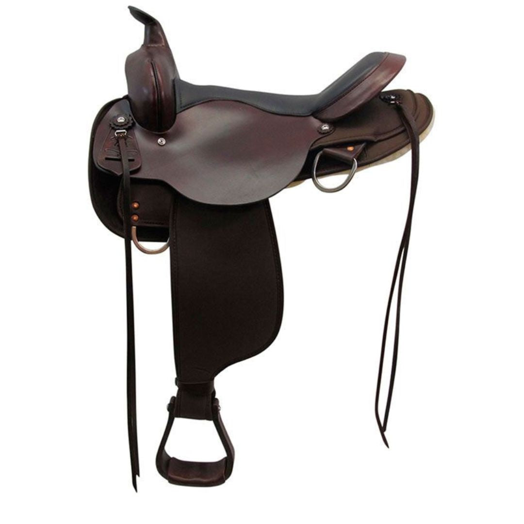 Alabama TrailFlex Gaited Saddle – Comfort-Focused Western Saddle with Flexible Tree & Round Skirt