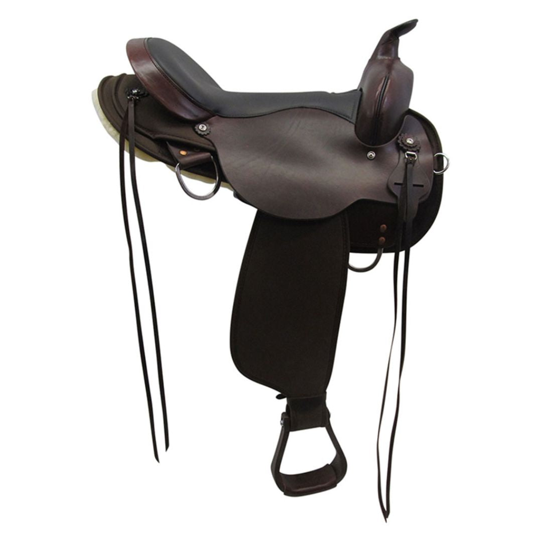 Alabama TrailFlex Gaited Saddle – Comfort-Focused Western Saddle with Flexible Tree & Round Skirt