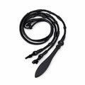 SIE Premium Genuine Leather Romal Reins Hand Braided