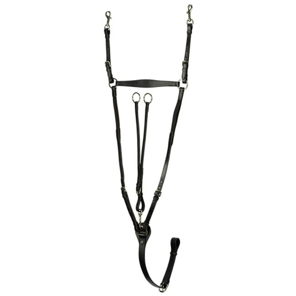 Genuine Leather Hunt Breastplate with Elastic Chest Support