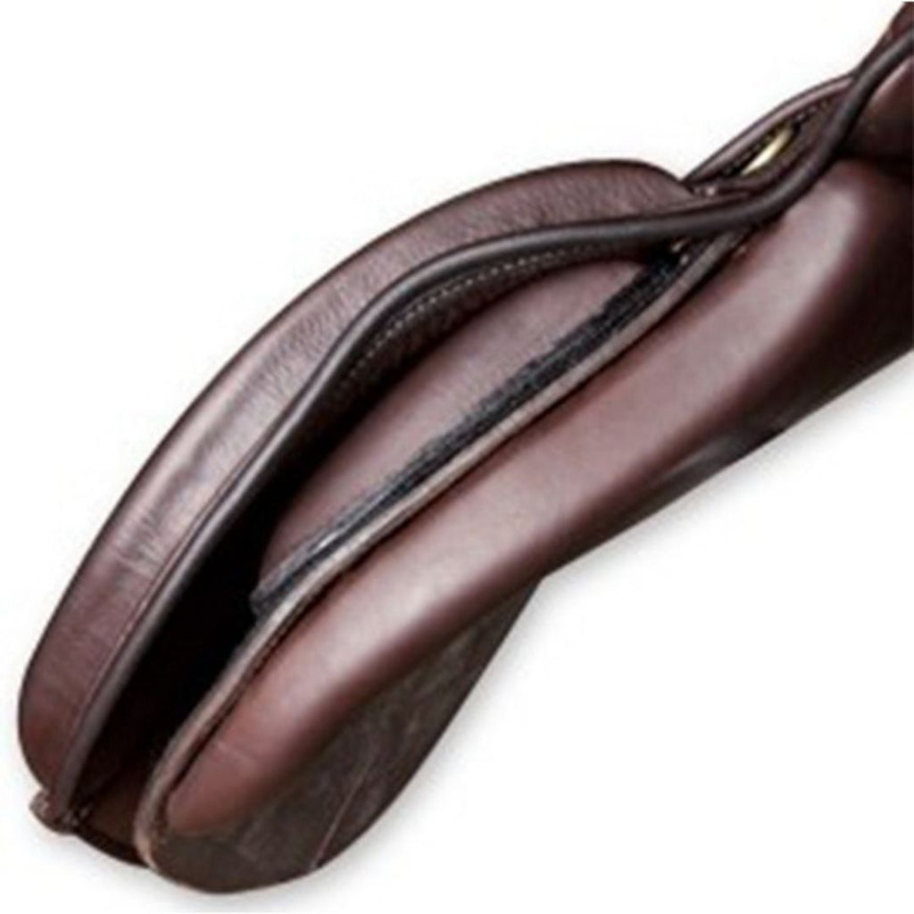 Premium Leather Close Contact English Saddle – Comfort Fit Panels & Adjustable Blocks