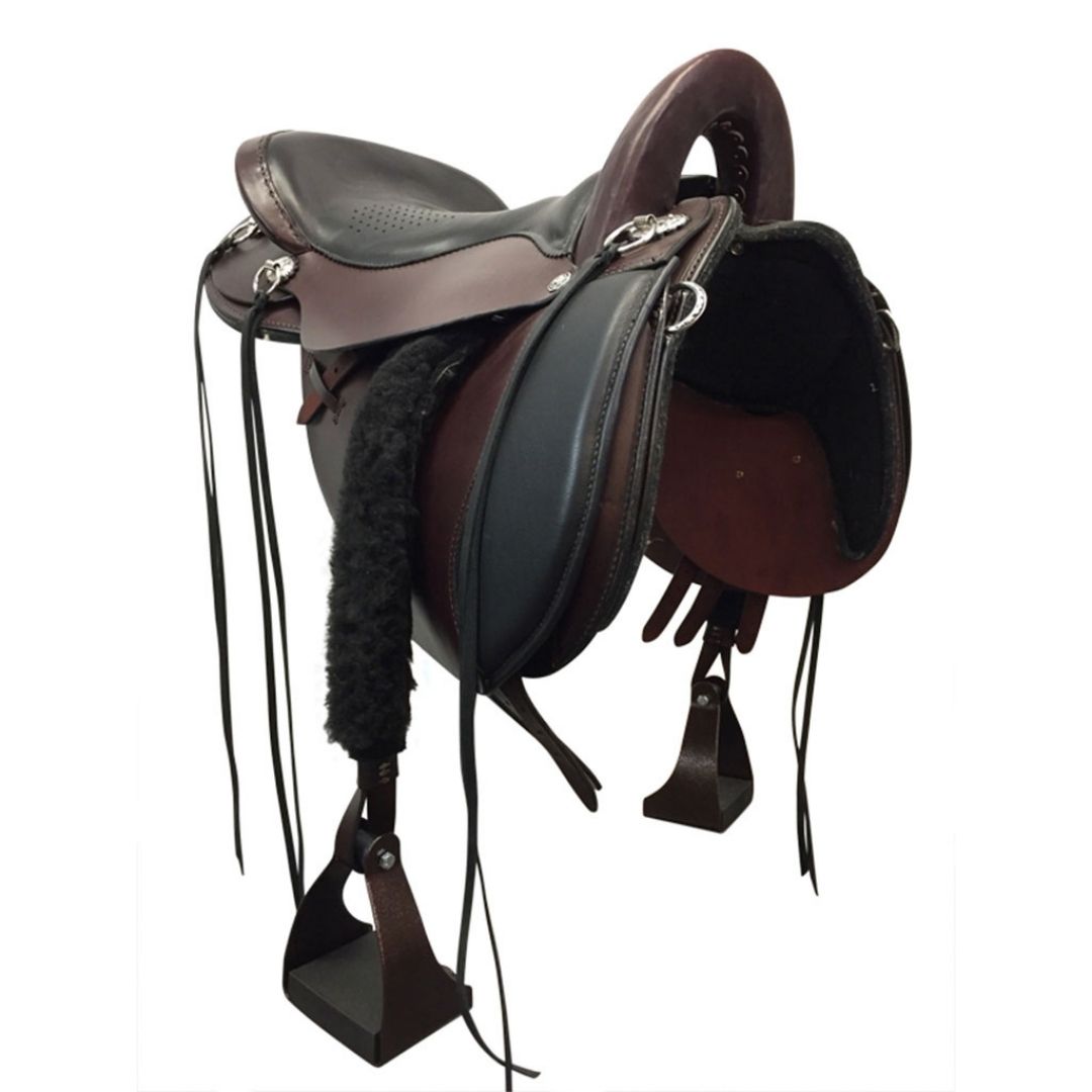 Horizon Nomad Trail Saddle – Lightweight English-Inspired Comfort with Flexible Fit