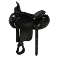 Walker Gaited Trail Saddle – Handcrafted Leather Saddle with Basket-Weave Detailing
