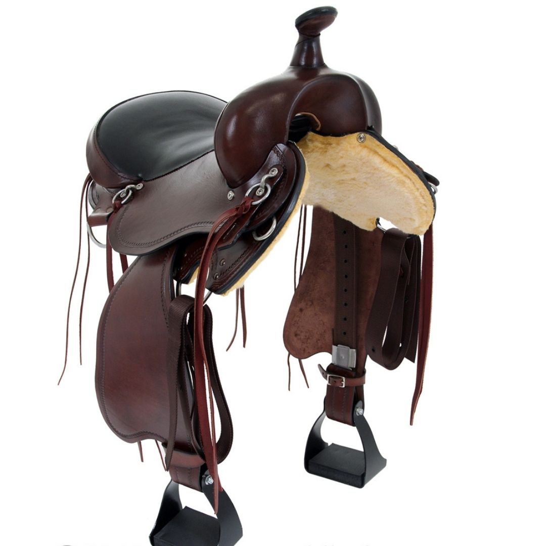Big Horn Gaited Light Trail Saddle 815 – Flexible Tree & Memory Foam Comfort