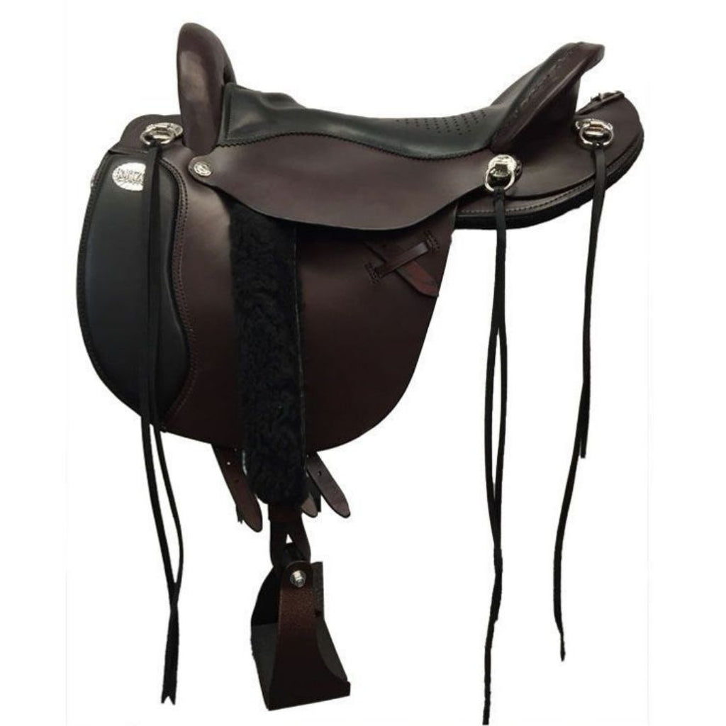 Horizon Nomad Trail Saddle – Lightweight English-Inspired Comfort with Flexible Fit