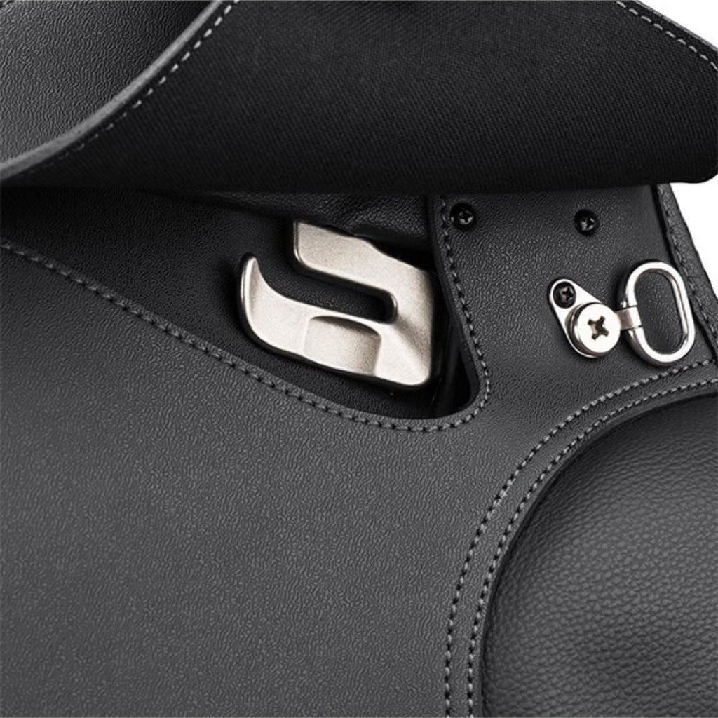 Genuine Leather All-Purpose Horse Saddle – English Riding Saddle with Adjustable Fit