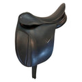 Genuine Leather Dressage Saddle – Traditional English Design with Brass Hardware