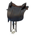 Genuine Leather English Saddle – Leather Seat,Tree & Brass Hardware