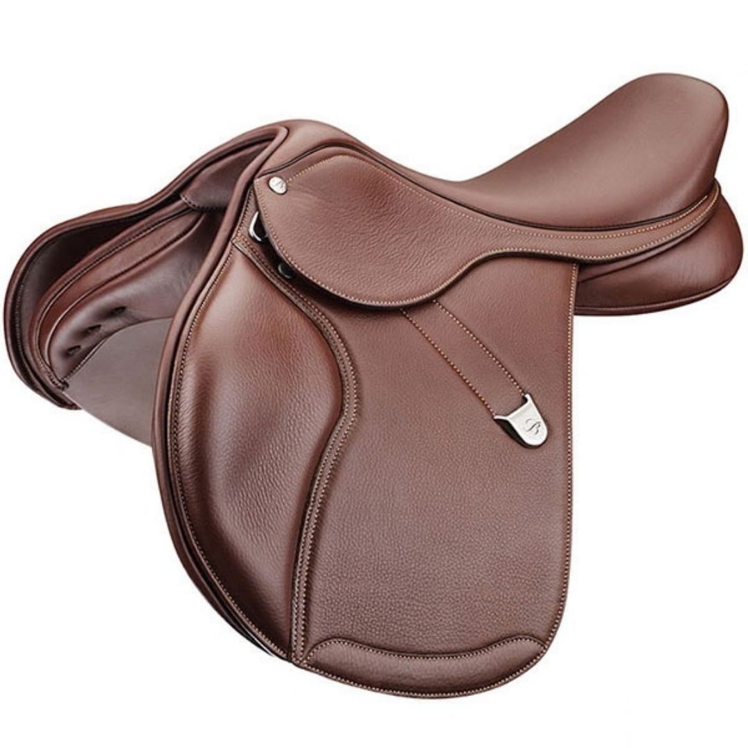 Premium Pony Jumping Saddle – Deep Seat, Close Contact & Adjustable Fit